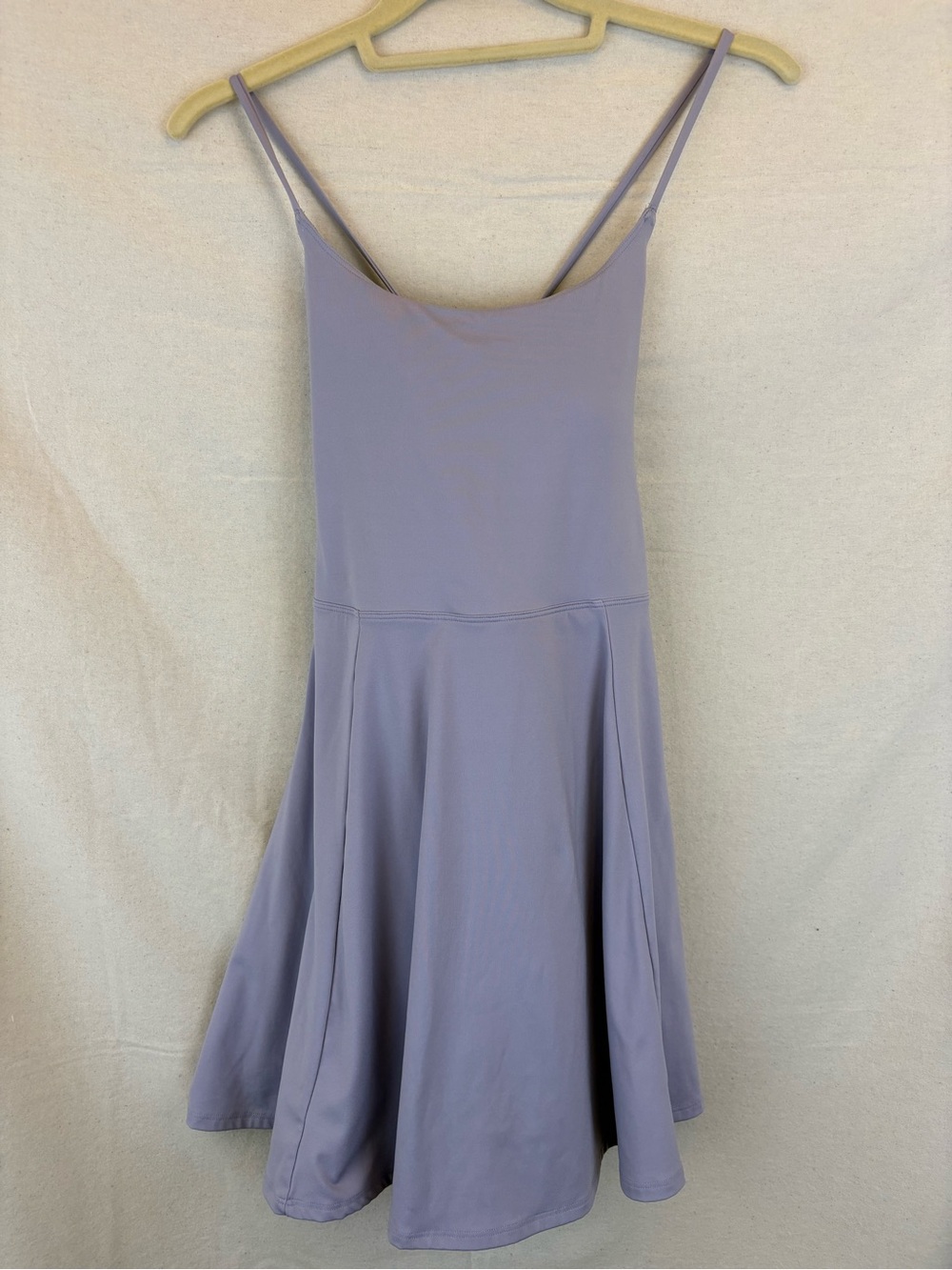 Gilly Hicks Lavender Active Dress Sports Built-in Bra S Pilates Hollister